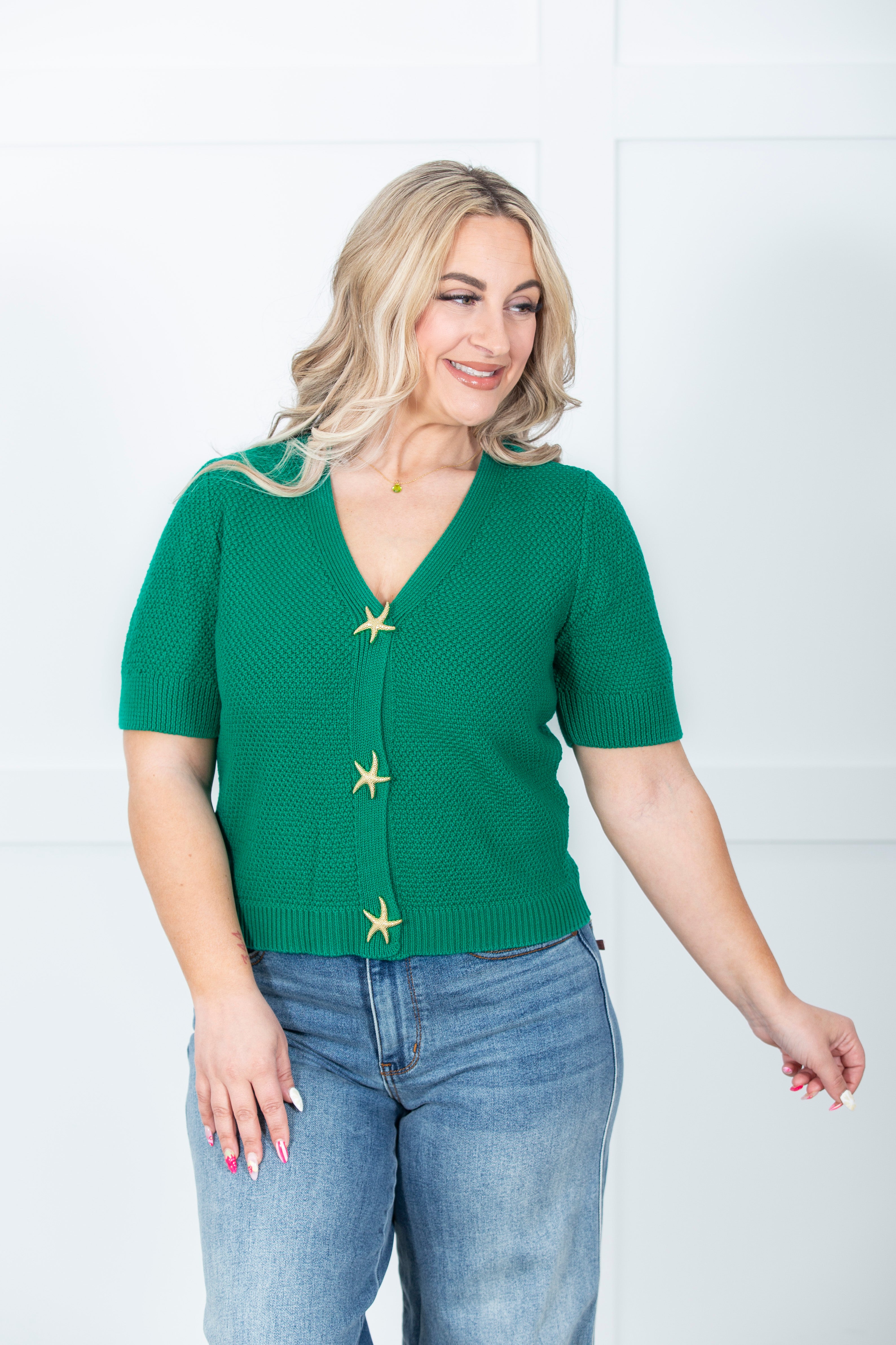 Starfish Snap Cardigan