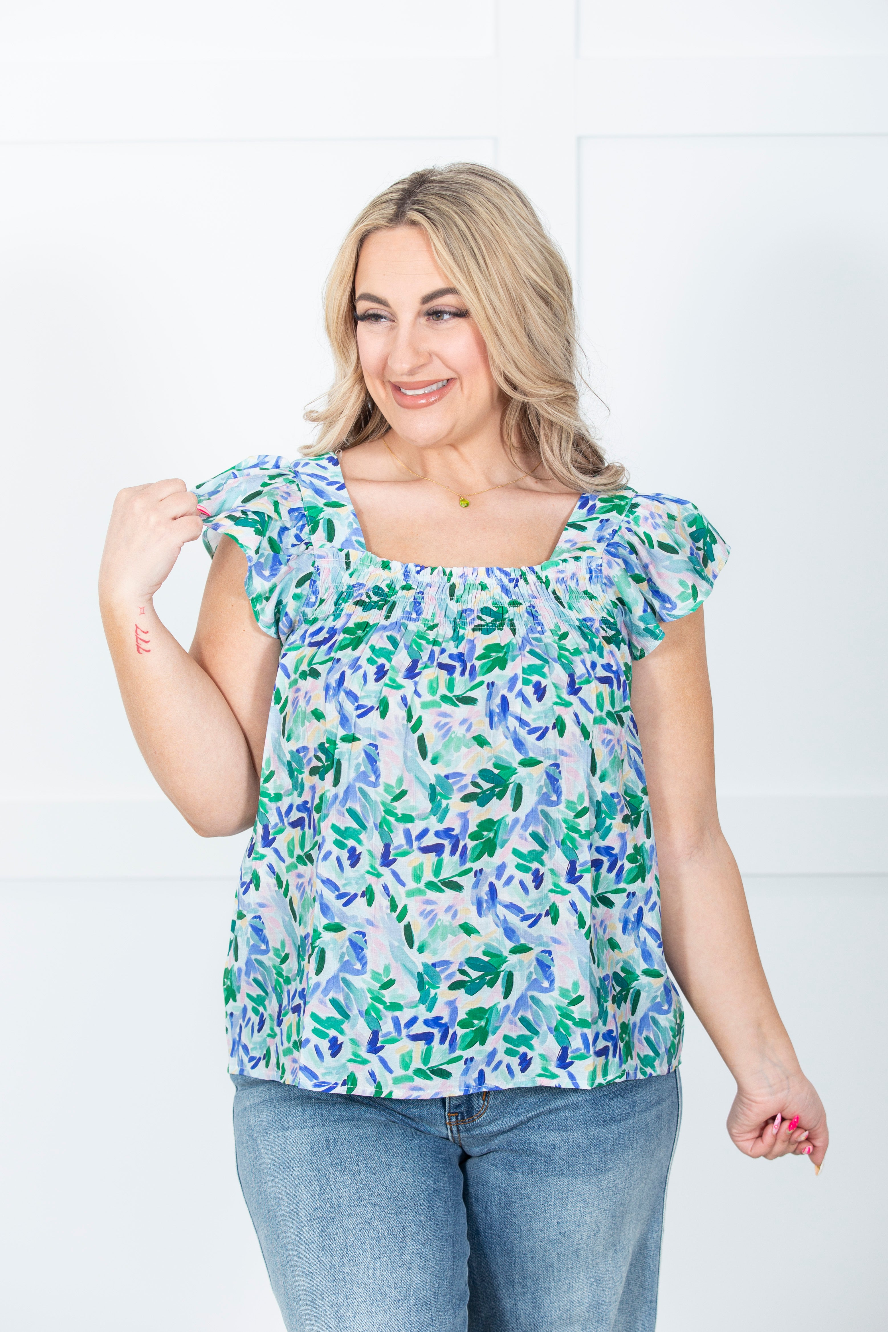Ditsy Dreams Top