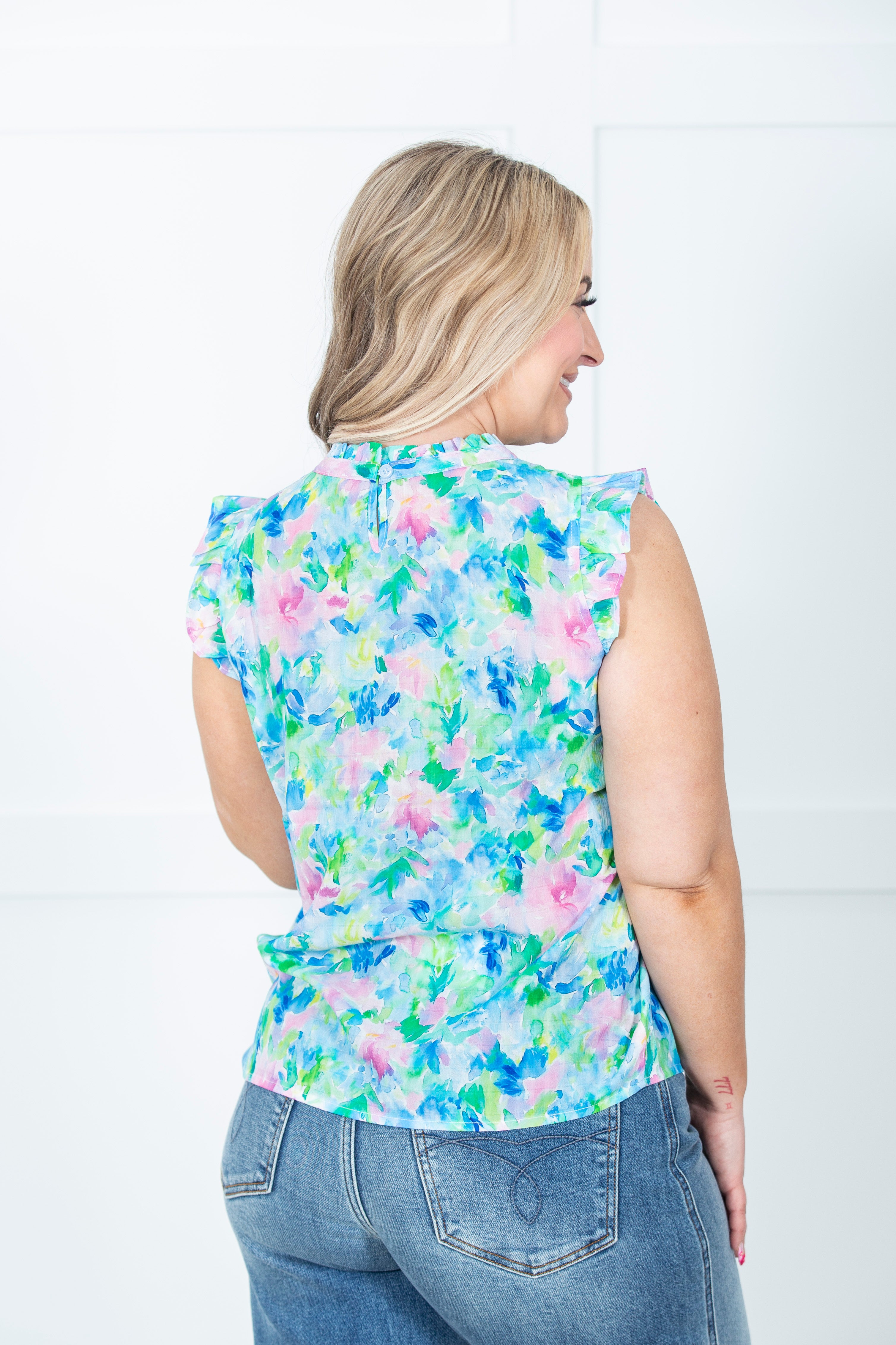 Just Add Florals Top