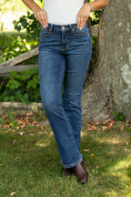 The Georgia Mid Rise Judy Blue Bootcut Jeans