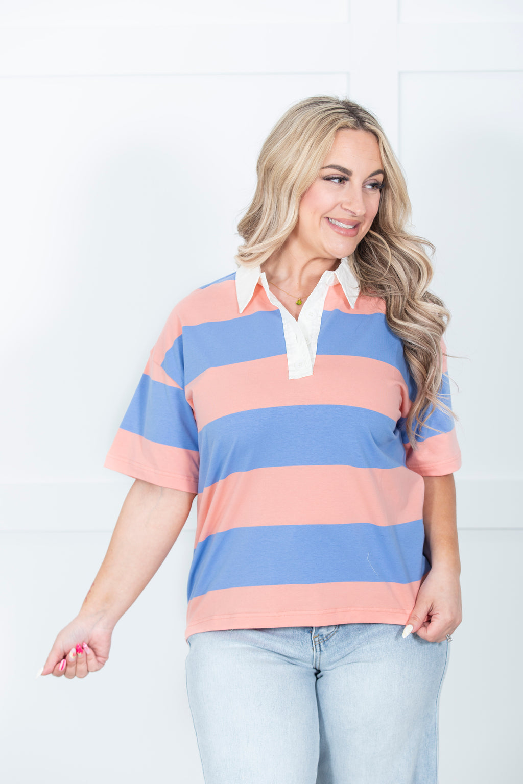 Go Getter Striped Top