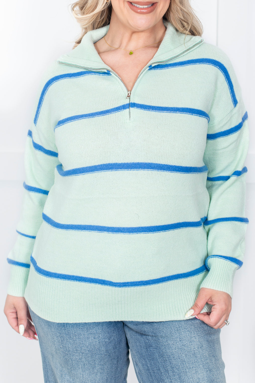 Sea Breeze Quarter Zip