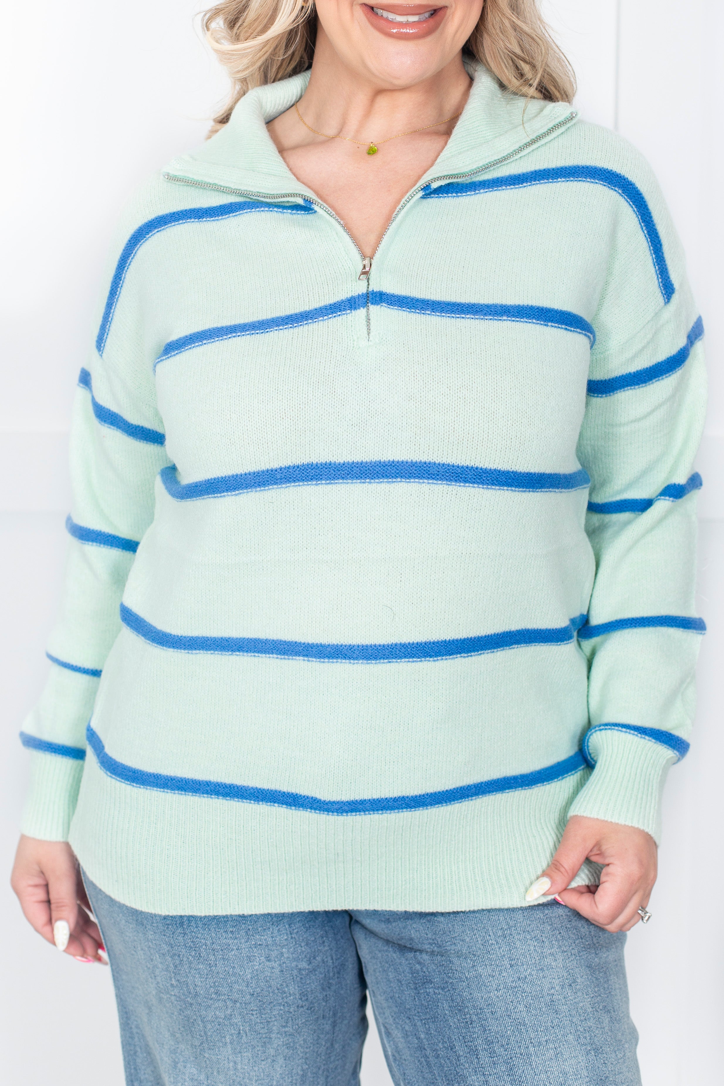 Sea Breeze Quarter Zip