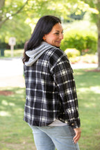 In Full Effect Hooded Shacket