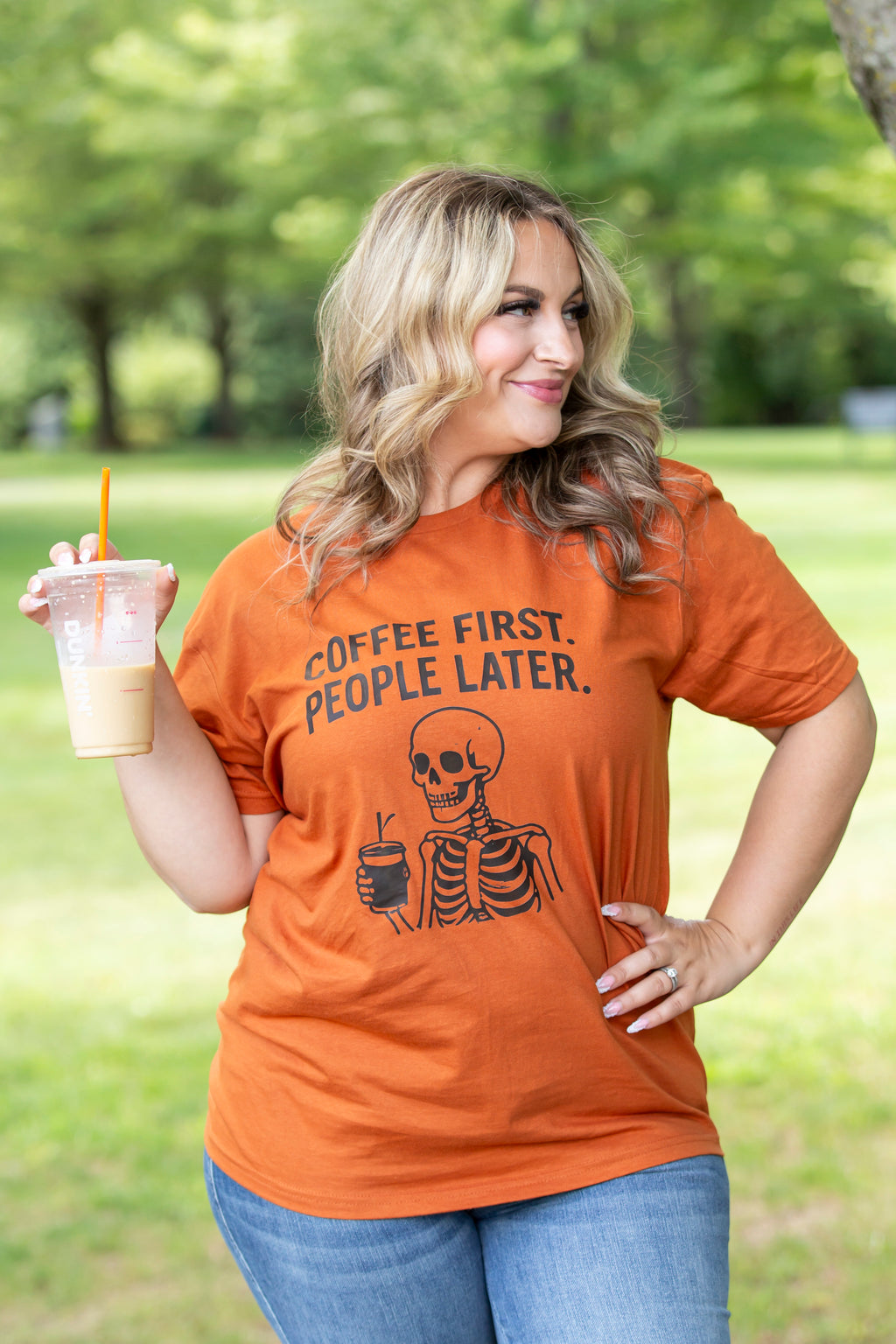 Coffee First Graphic Tee