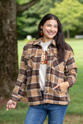 Daydream Days Plaid Shacket