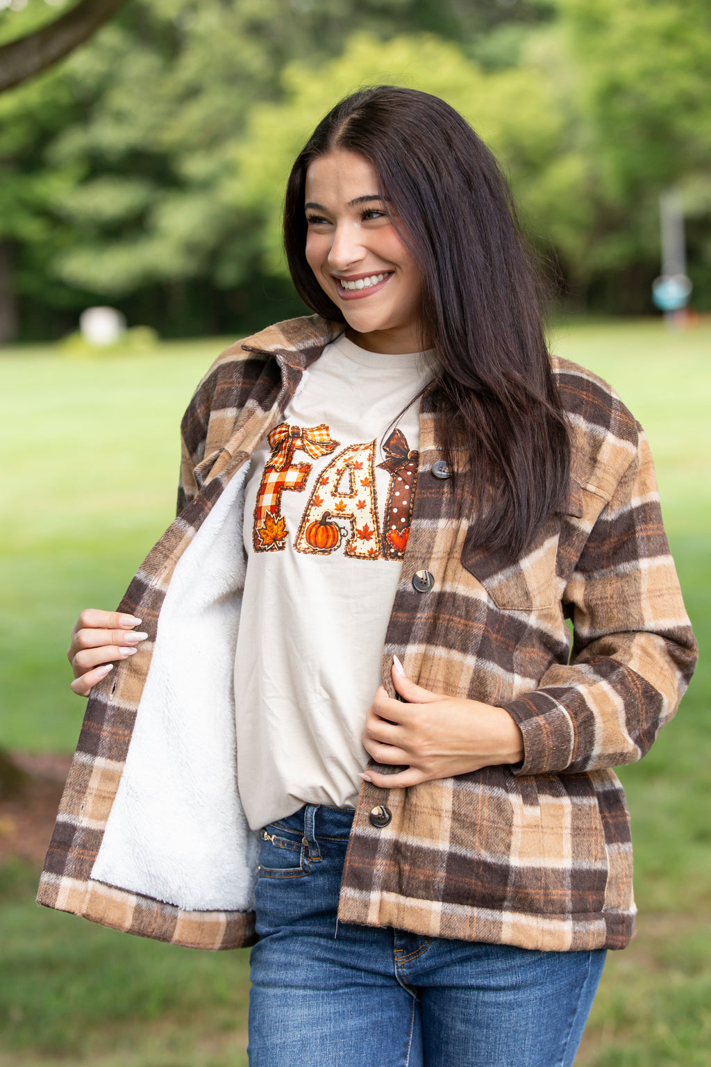 Daydream Days Plaid Shacket
