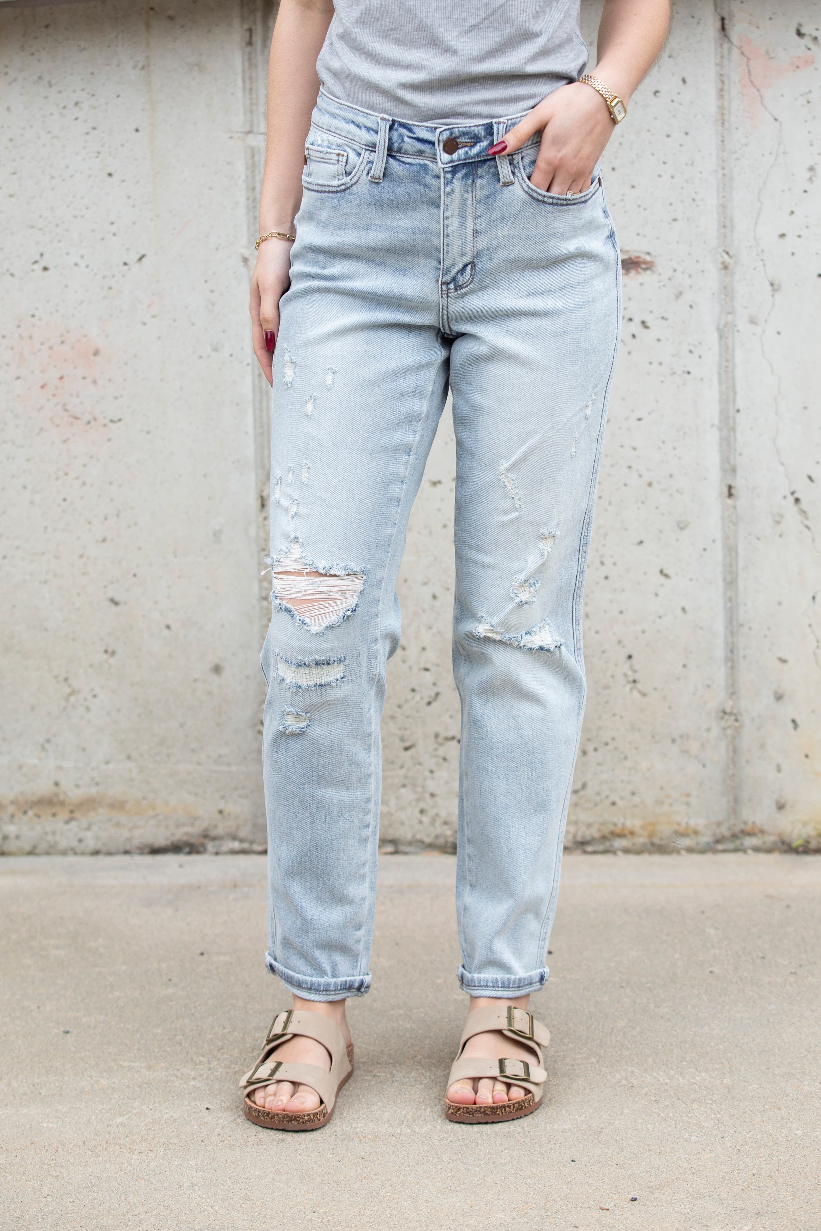 The Julie Boyfriend Judy Blue Jeans