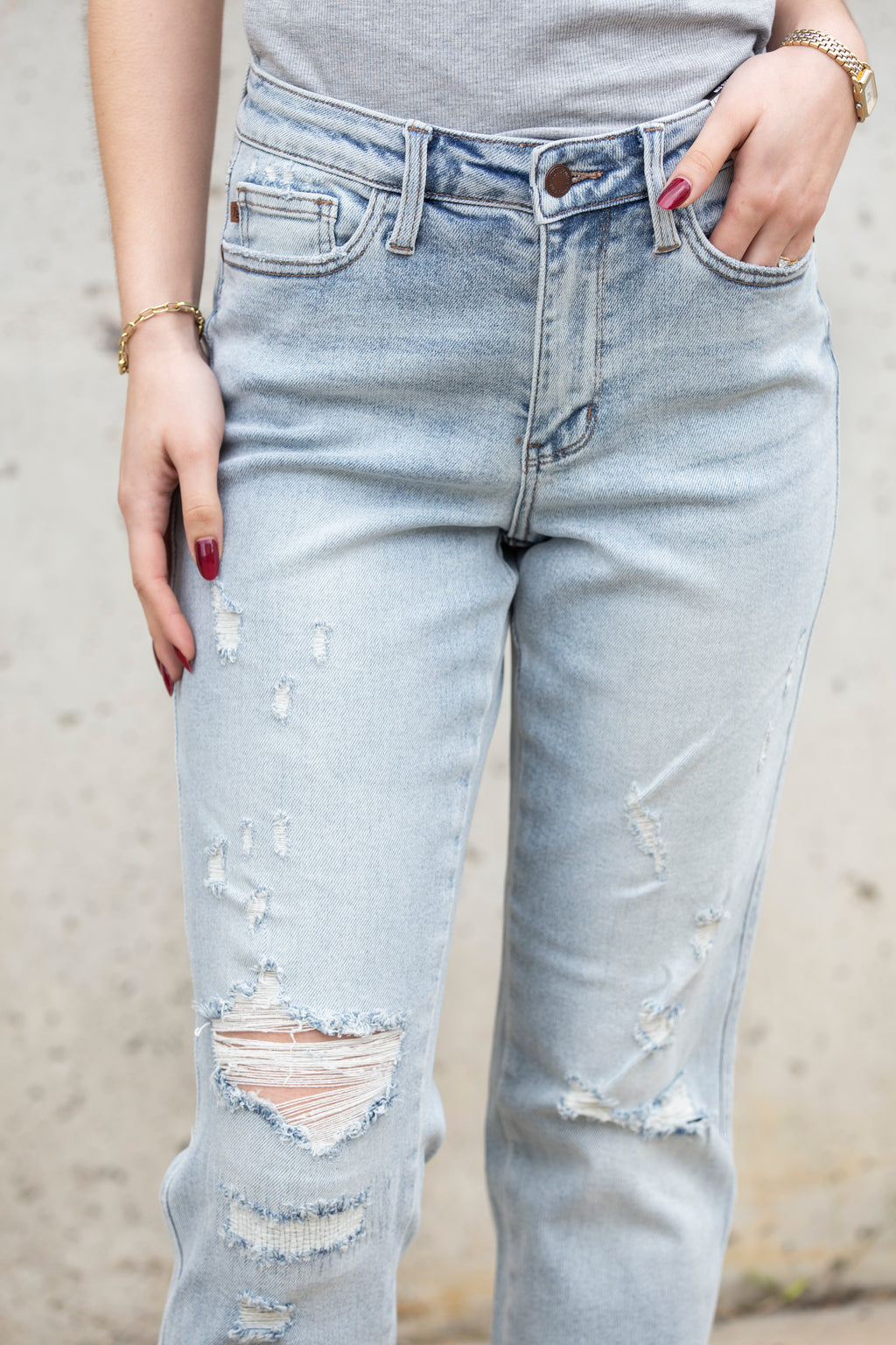 The Julie Boyfriend Judy Blue Jeans