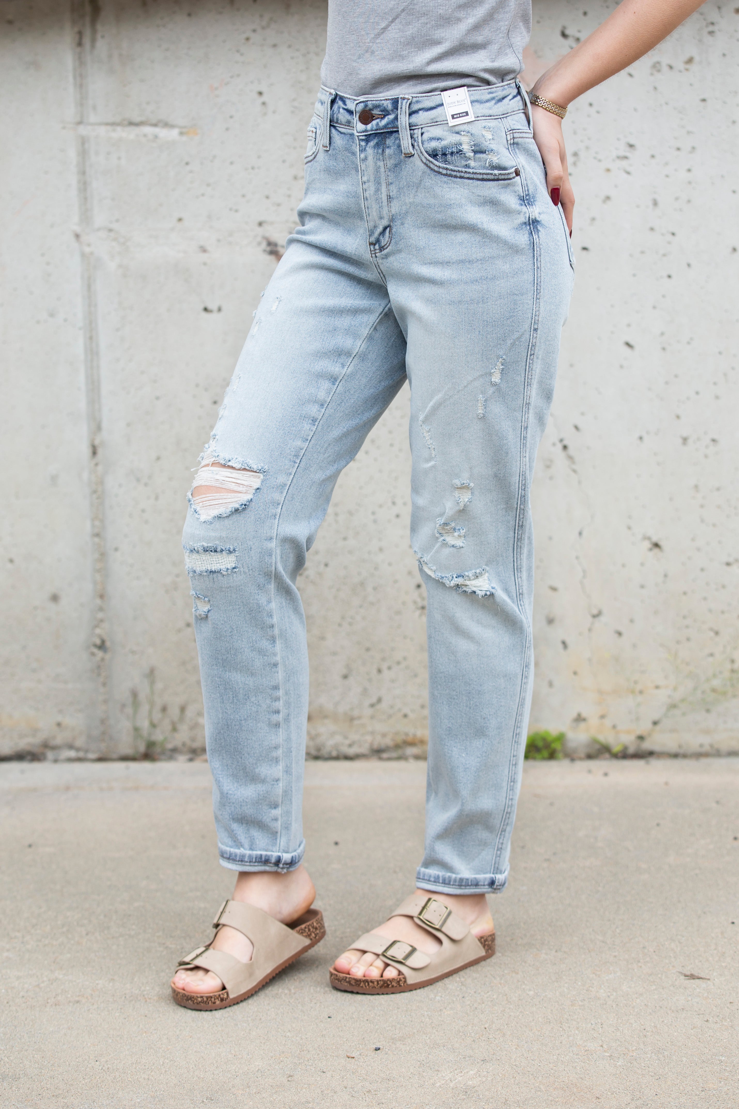 The Julie Boyfriend Judy Blue Jeans
