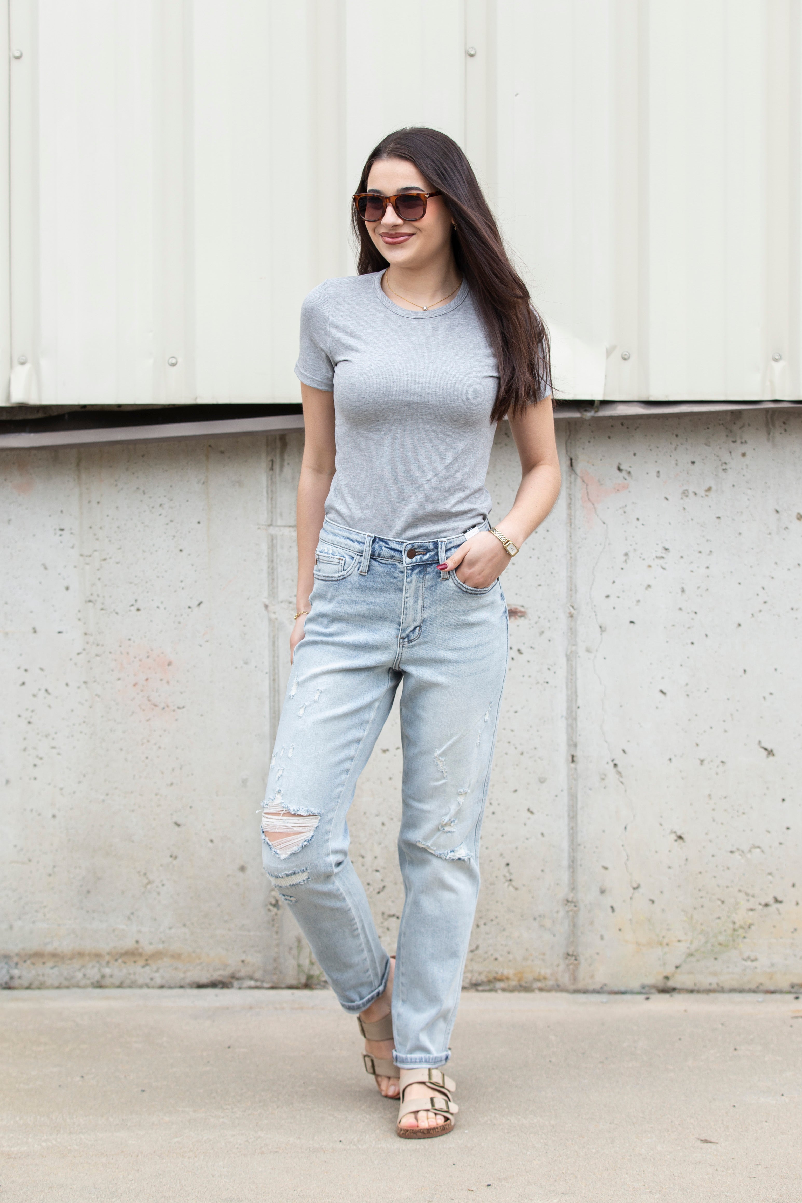 The Julie Boyfriend Judy Blue Jeans