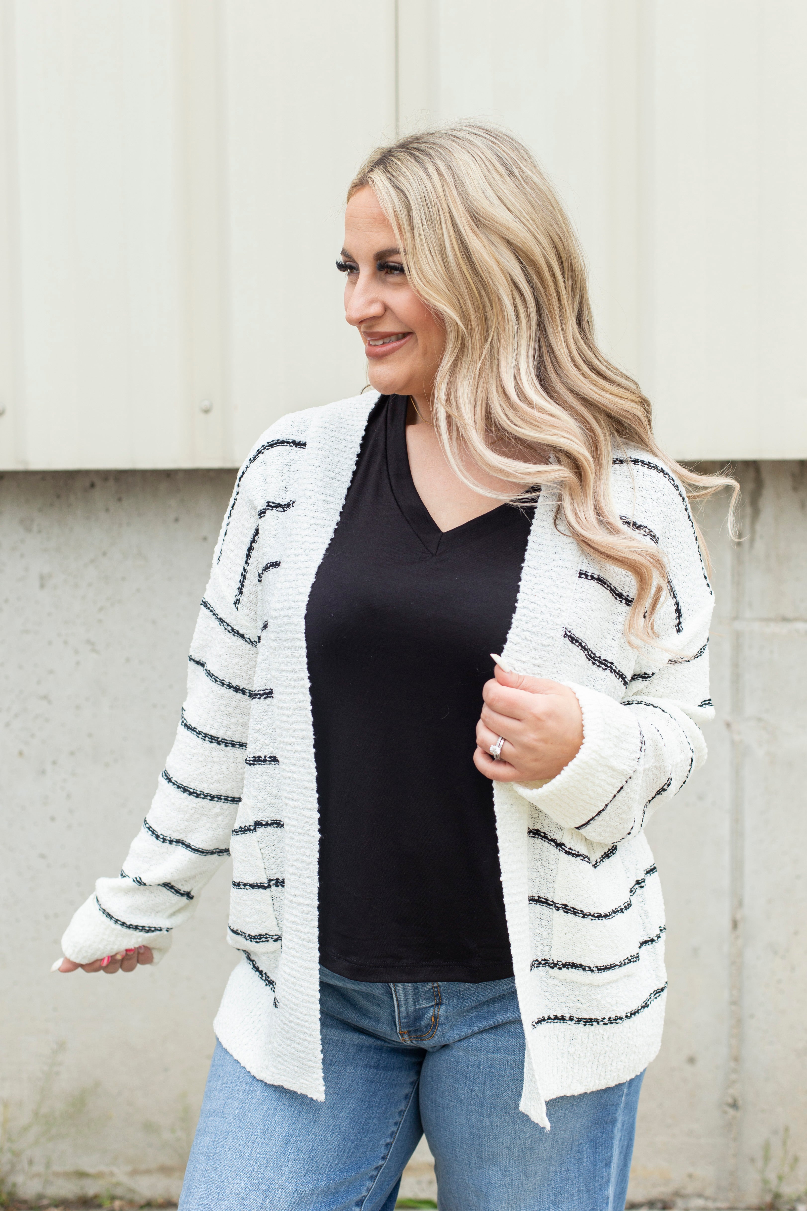 Effortless Edge Cardigan