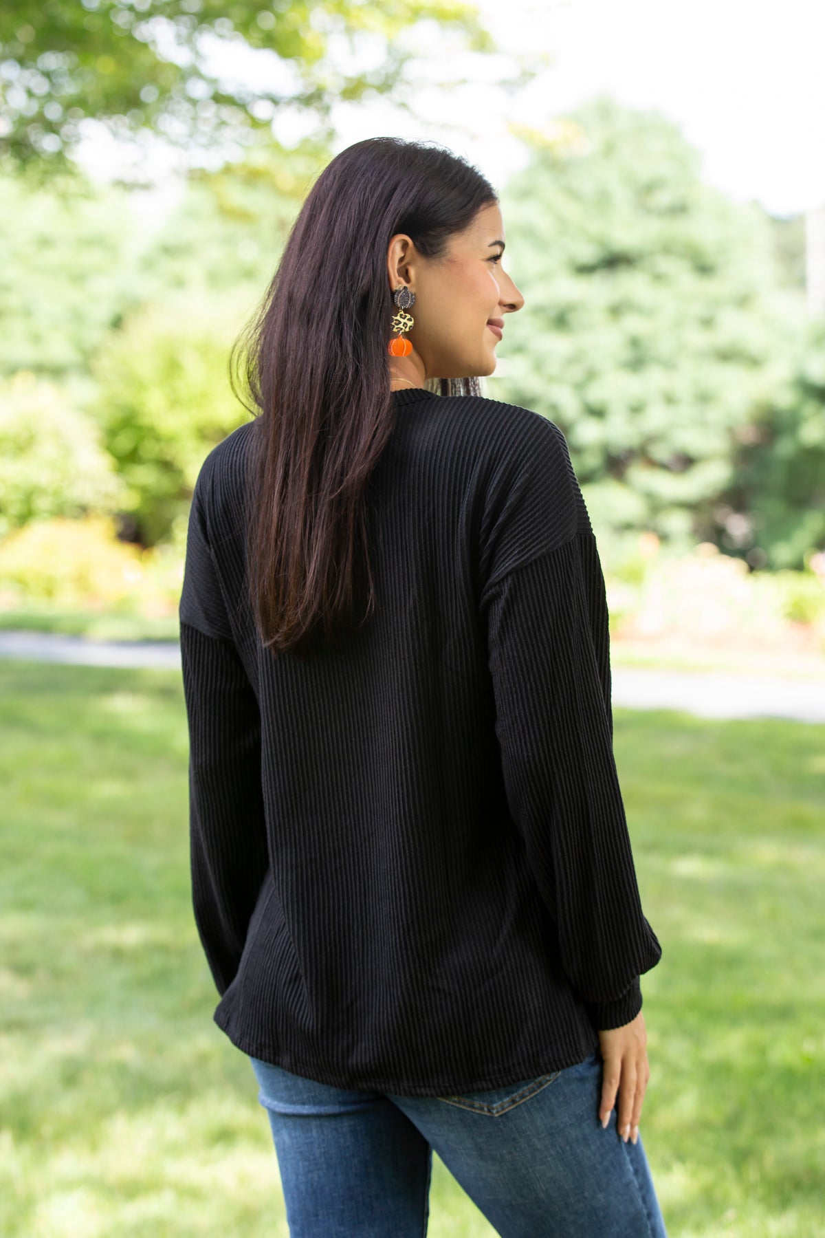 Jazzed Up Jack O Lantern Top