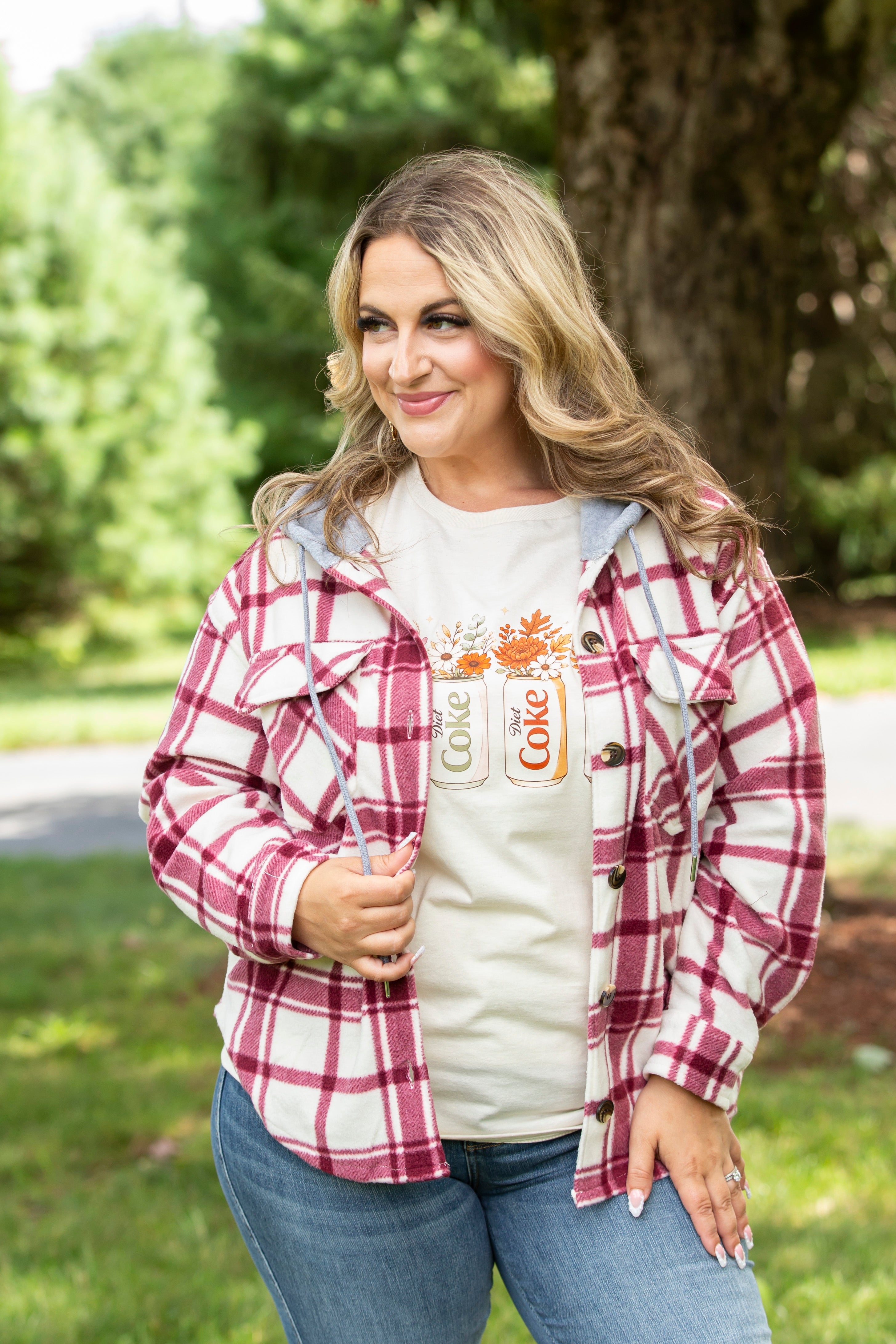 Floral Diet Coke Graphic Tee