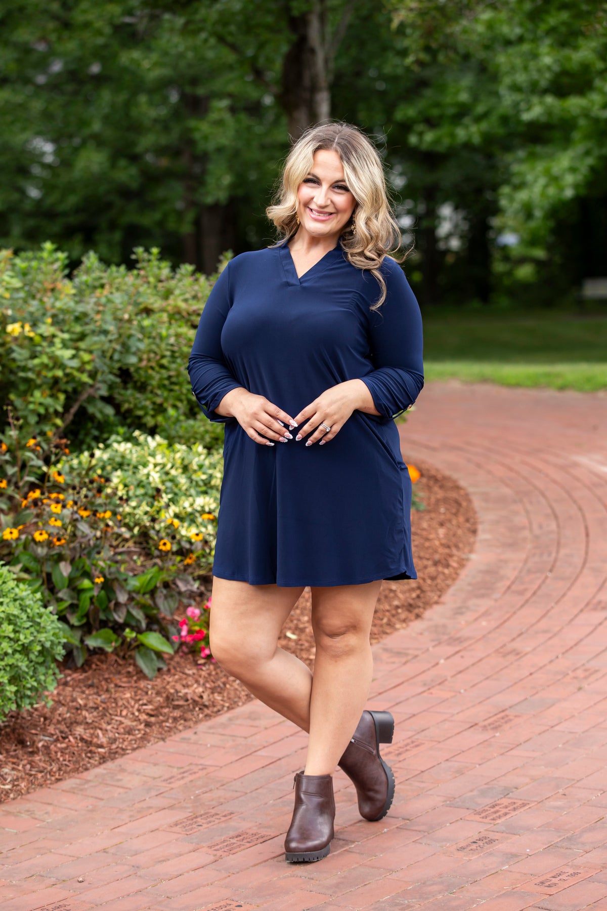 True Favorite Solid Dress
