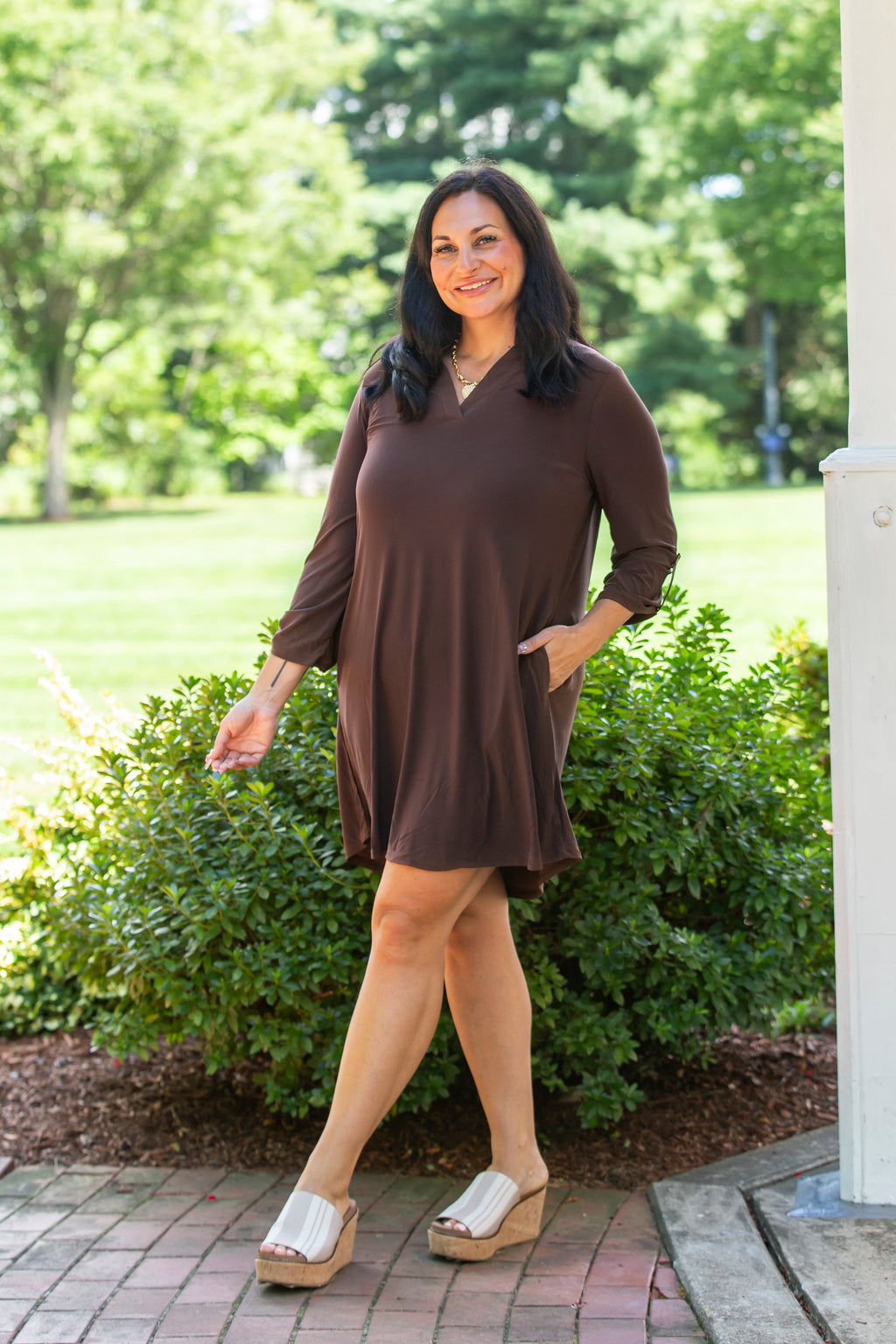 True Favorite Solid Dress
