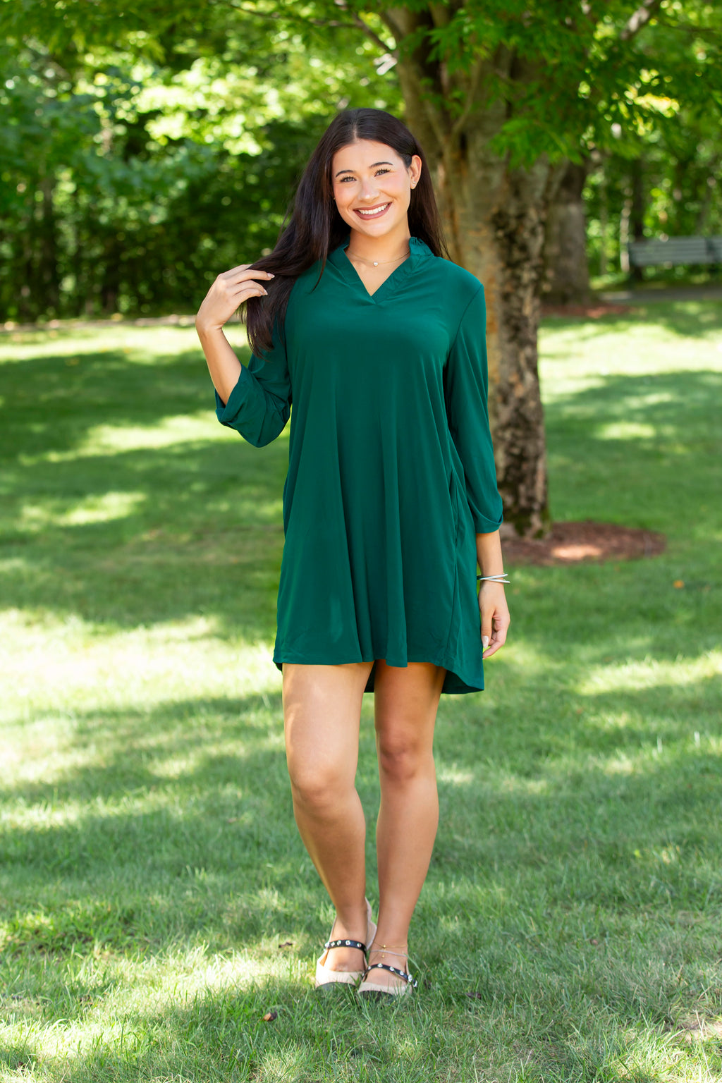True Favorite Solid Dress