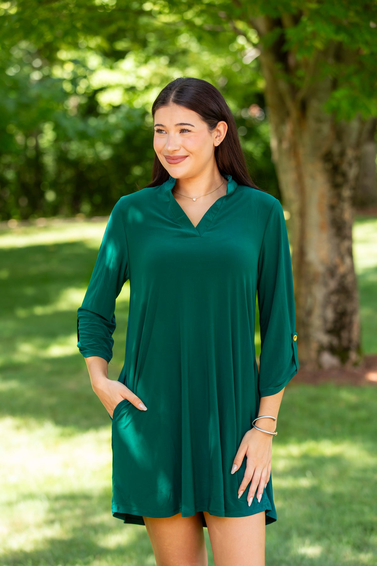 True Favorite Solid Dress