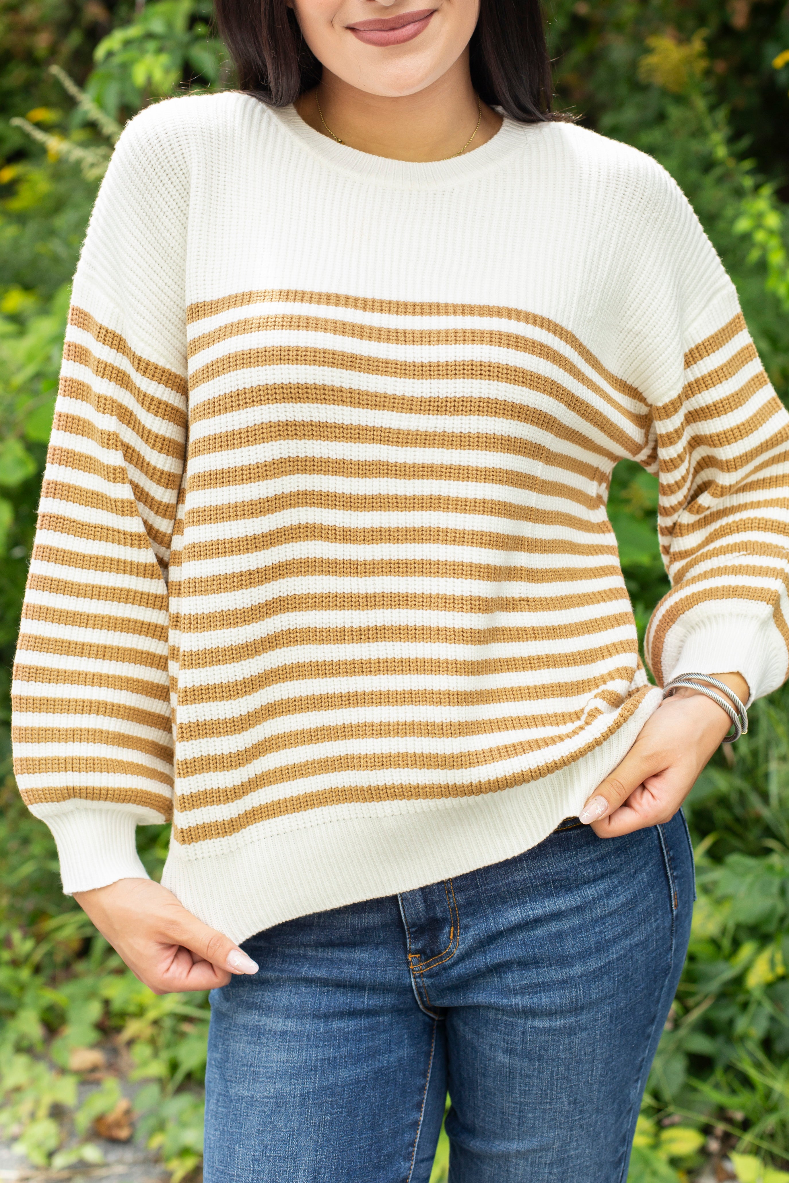 Latte Weather Knit Top