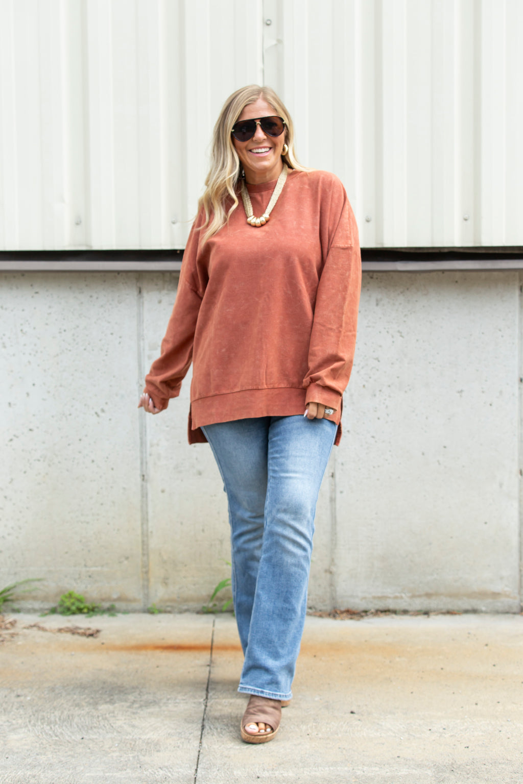 Next Level Corded Pullover