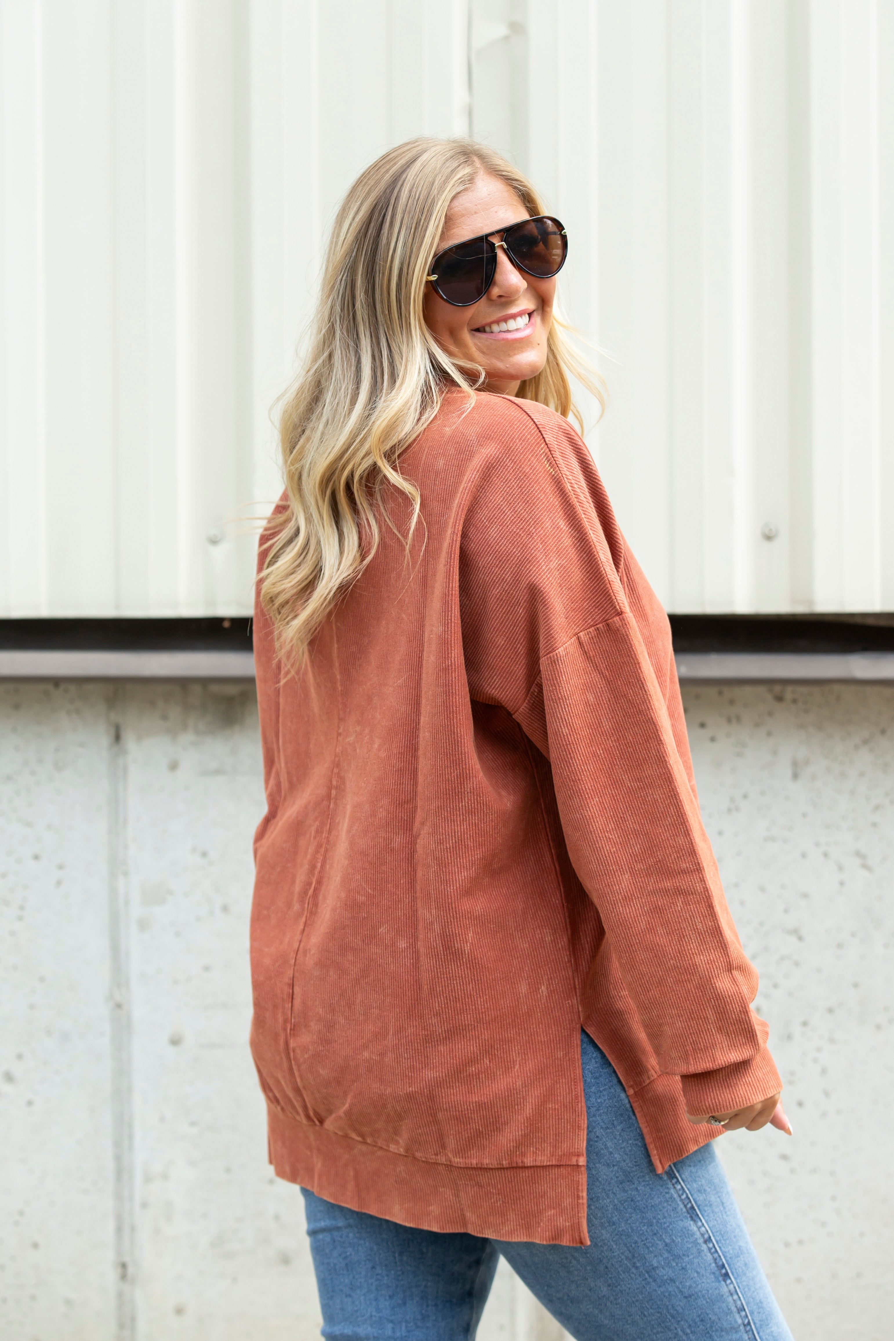 Next Level Corded Pullover