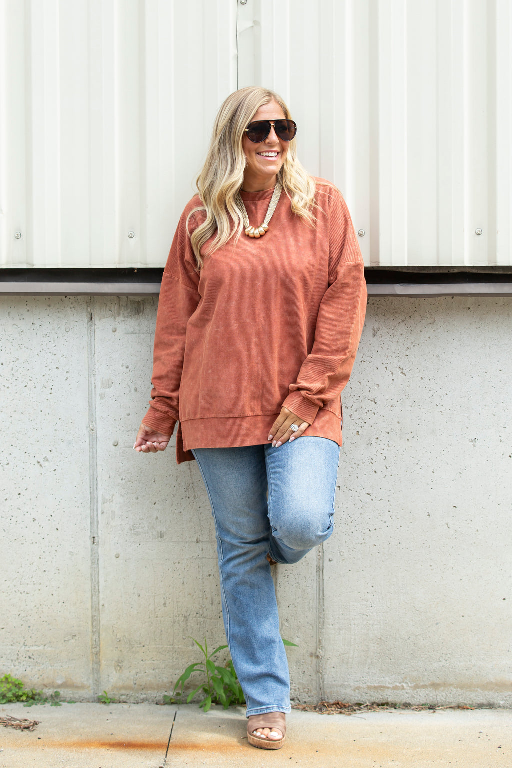 Next Level Corded Pullover