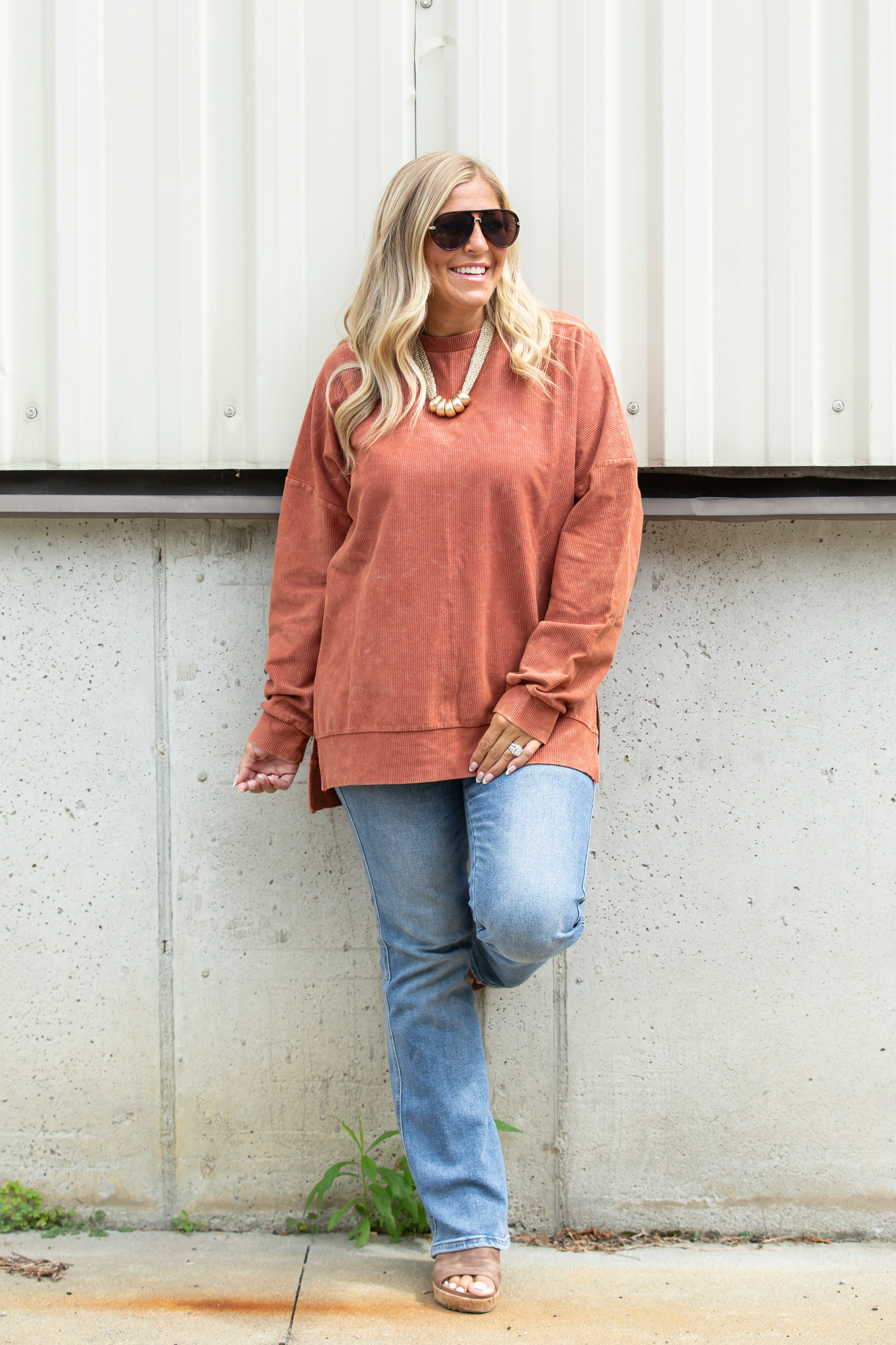 Next Level Corded Pullover