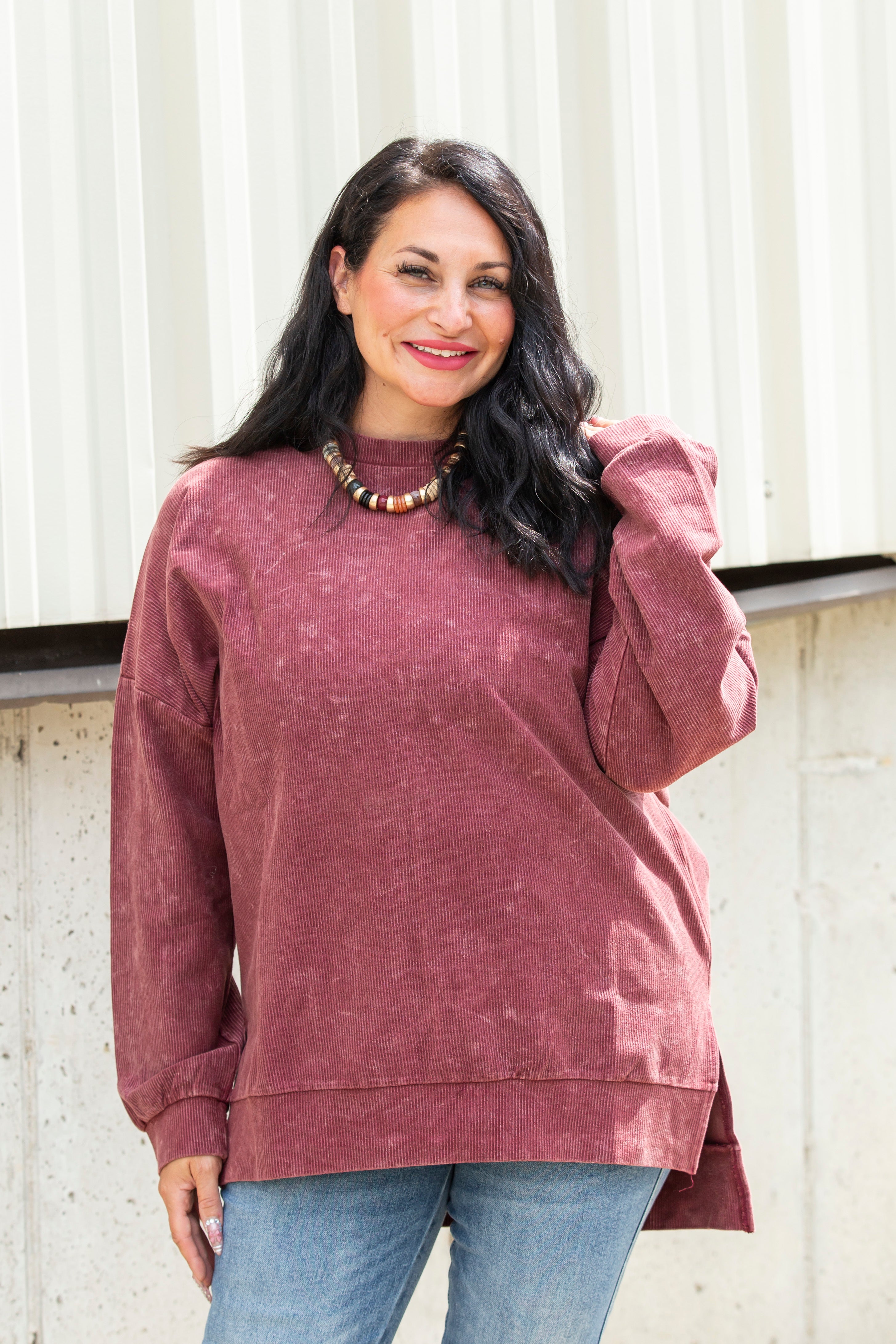 Next Level Corded Pullover