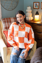 Staying In Check Pullover