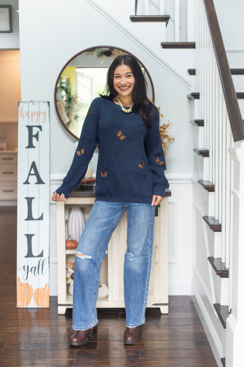 Midnight Monarch Sweater