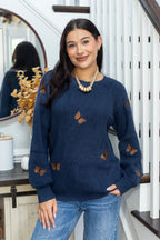 Midnight Monarch Sweater