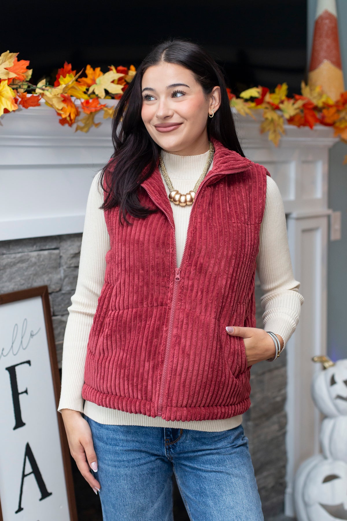 Willow Ridge Corduroy Vest
