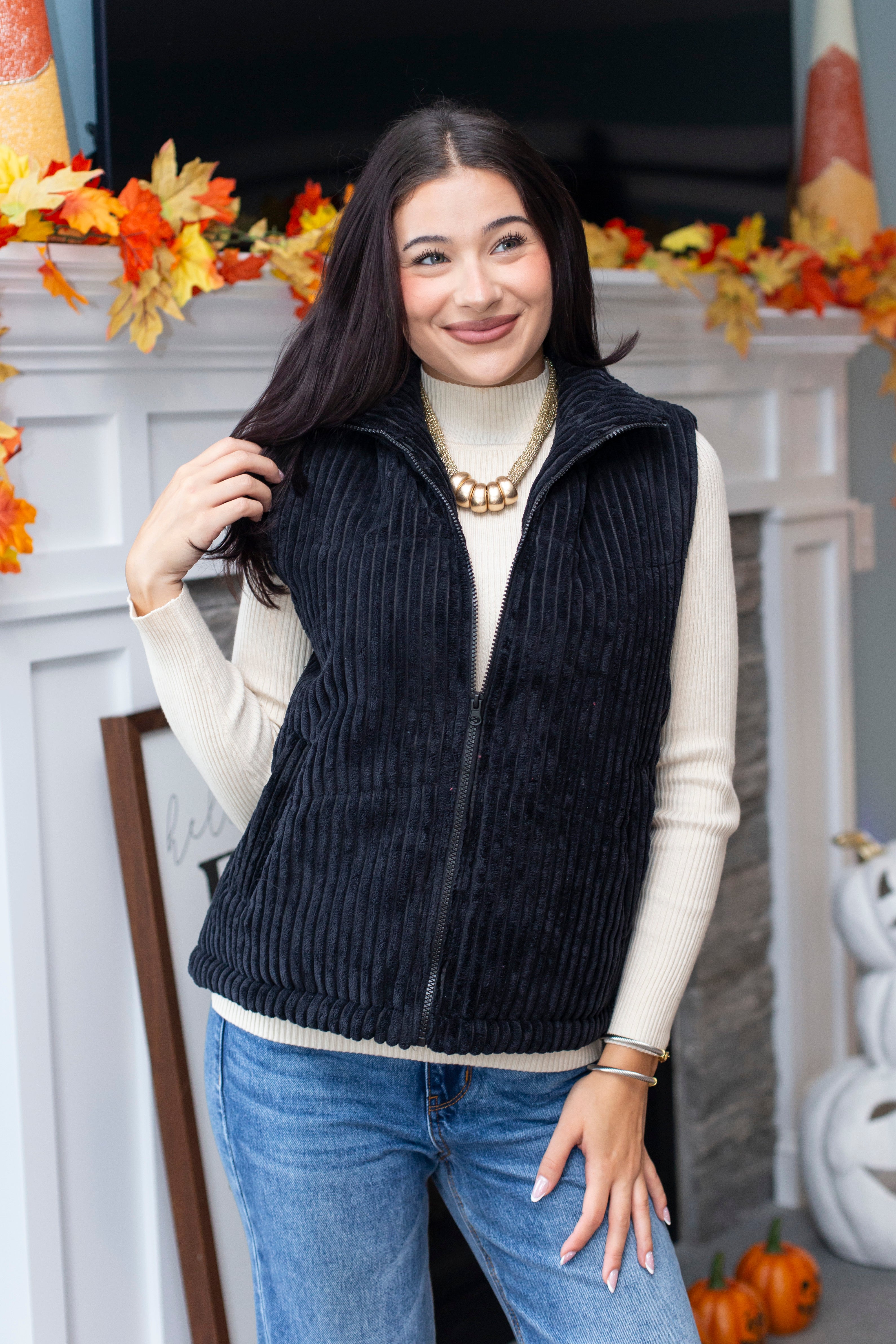 Willow Ridge Corduroy Vest – Kali Rose Boutique