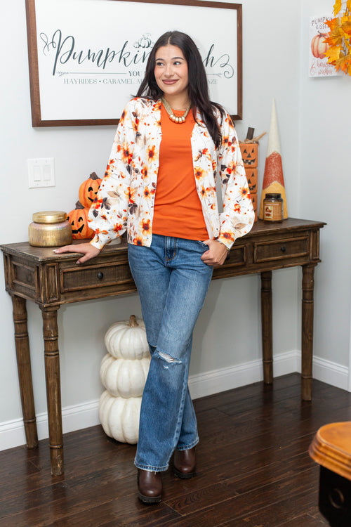 Amber Bloom Cardigan