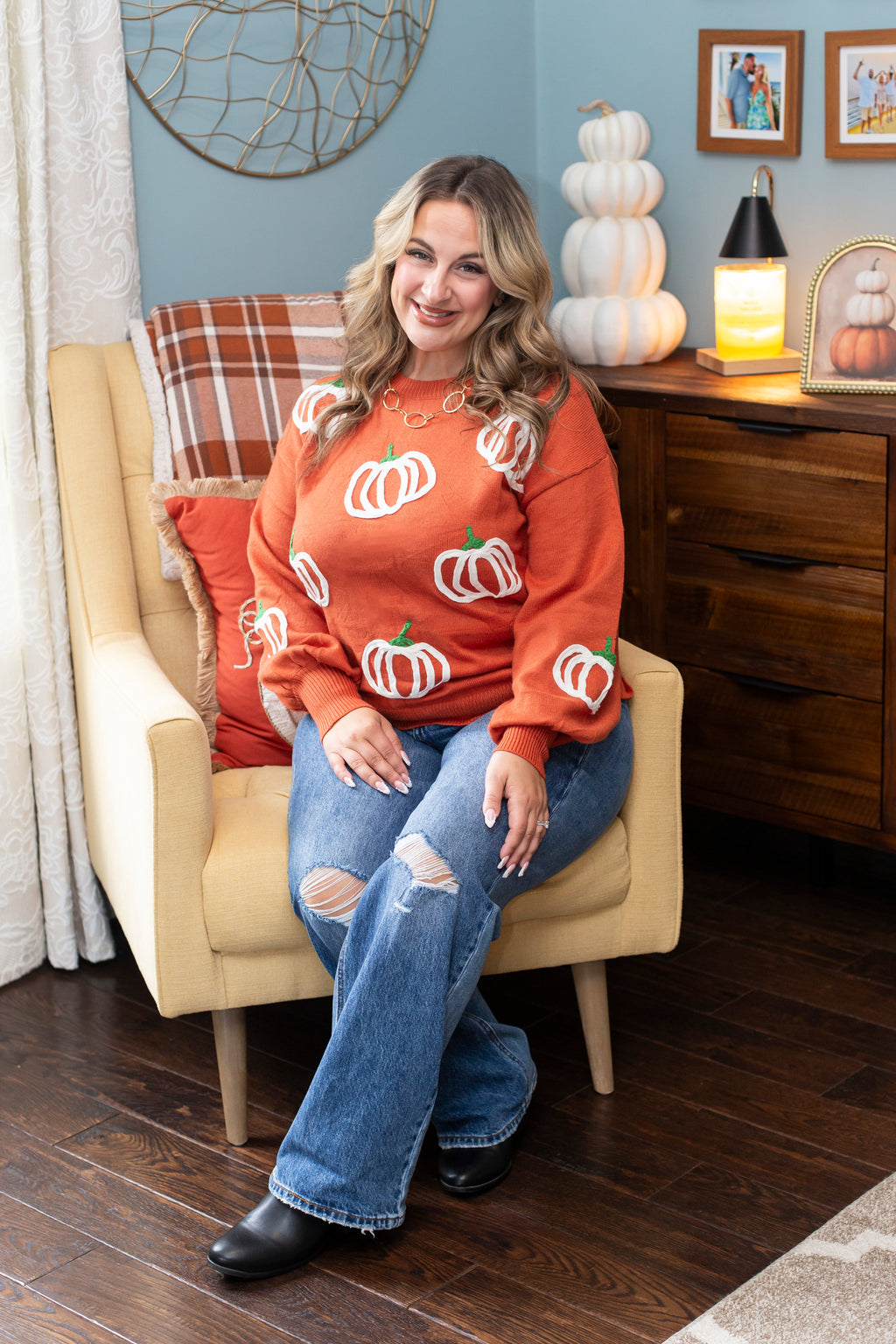 Pumpkin Hollow Sweater
