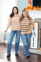 Sutton Striped Knit Top