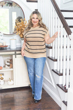 Sutton Striped Knit Top