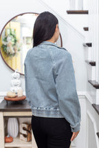 The Marty Judy Blue Bomber Jacket