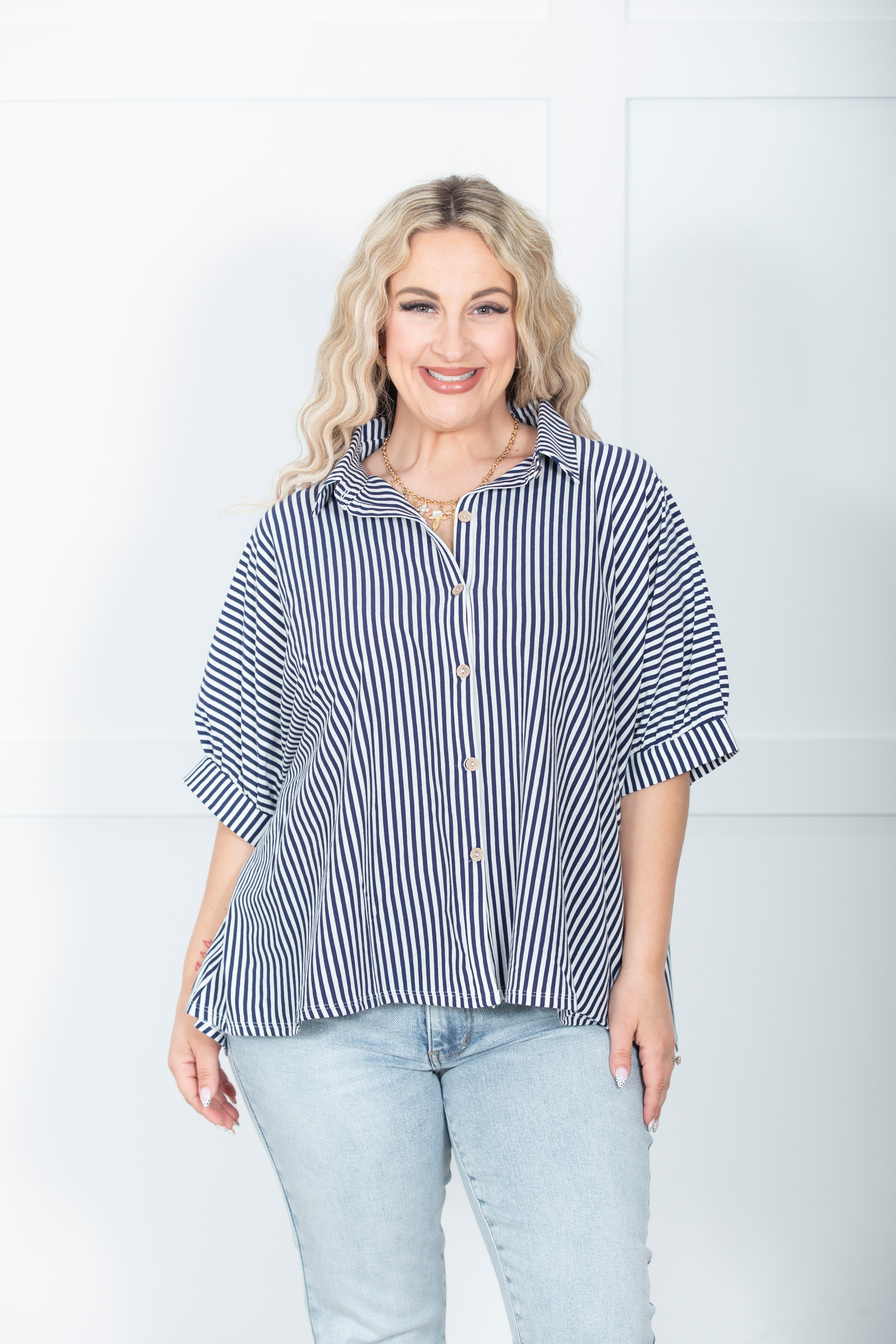 Stripes On Stripes Top