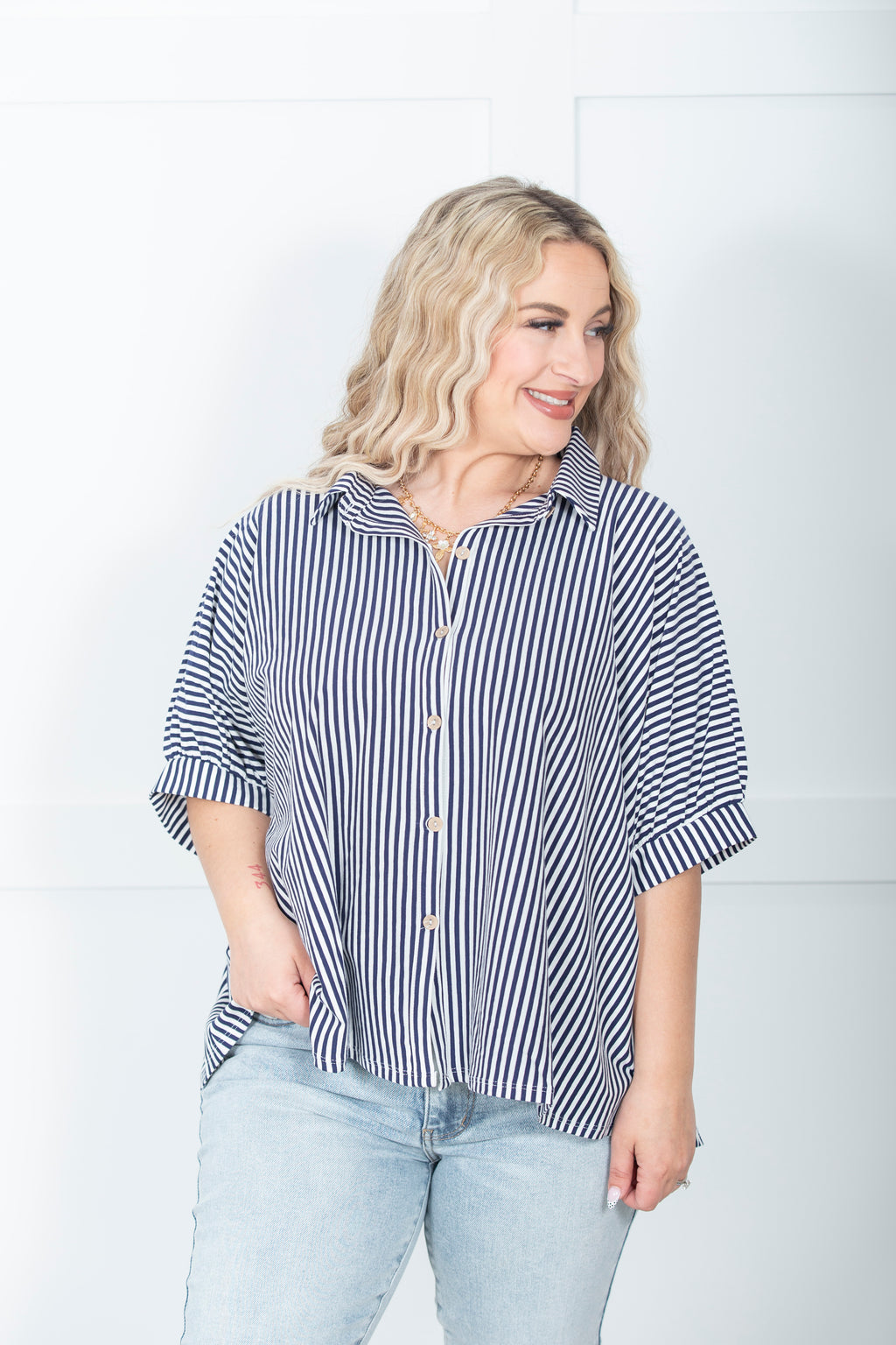 Stripes On Stripes Top