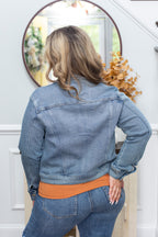 The Cecilia Judy Blue Trucker Jacket