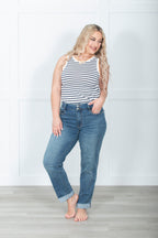 Sunday Stroll Judy Blue Boyfriend Jean