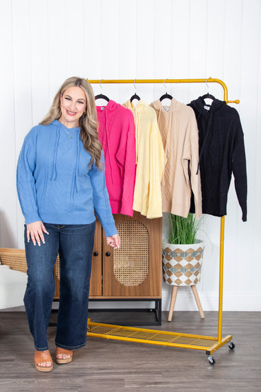 Good Impression Knit Hoodie