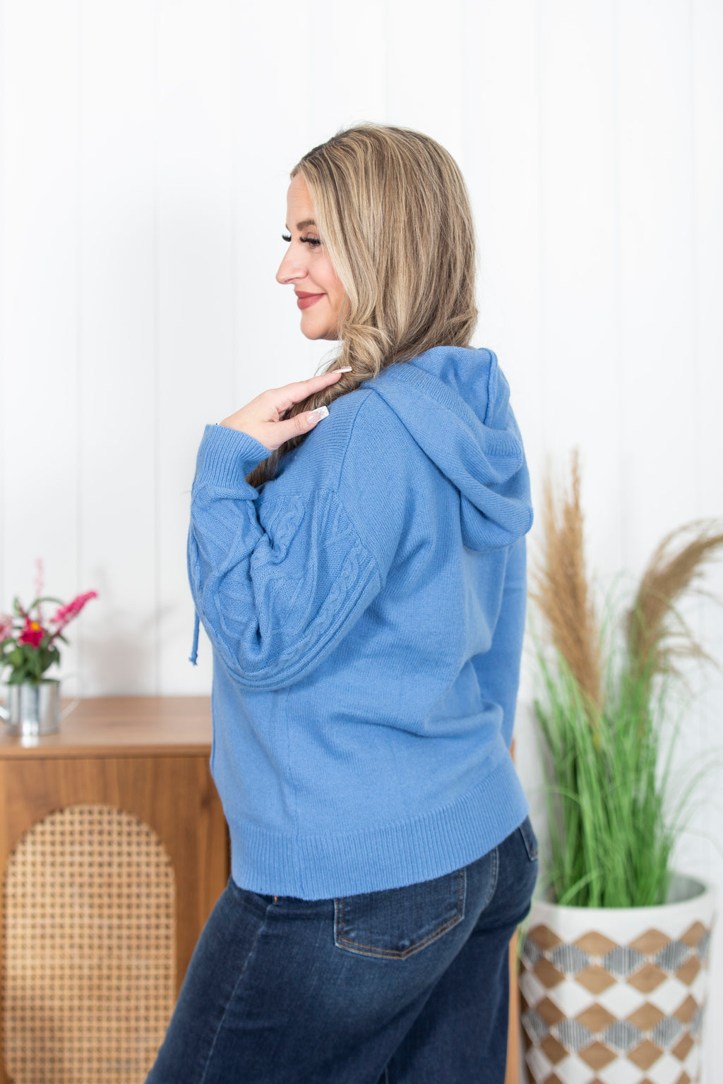 Good Impression Knit Hoodie