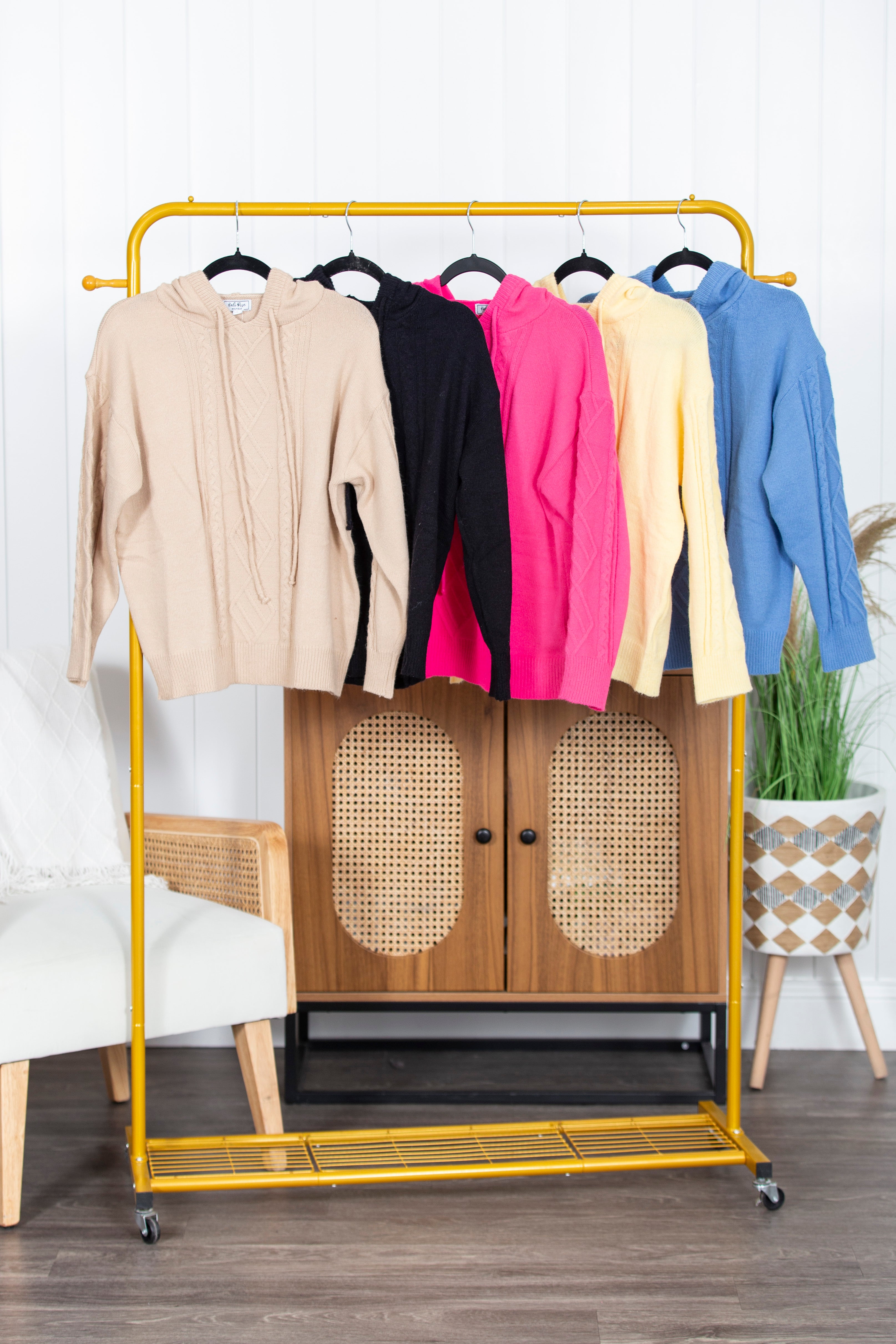 Good Impression Knit Hoodie