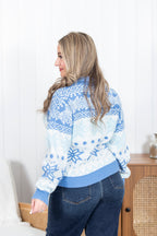 Sweet Snowflakes Half Zip