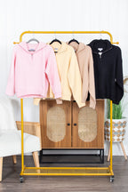 Solid Choice Half Zip Sweater