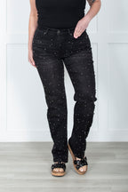The Edith Straight Leg Mica Jeans