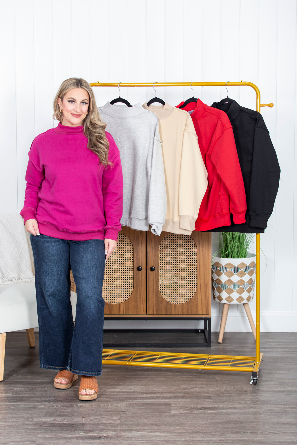 Mock Me Sweater
