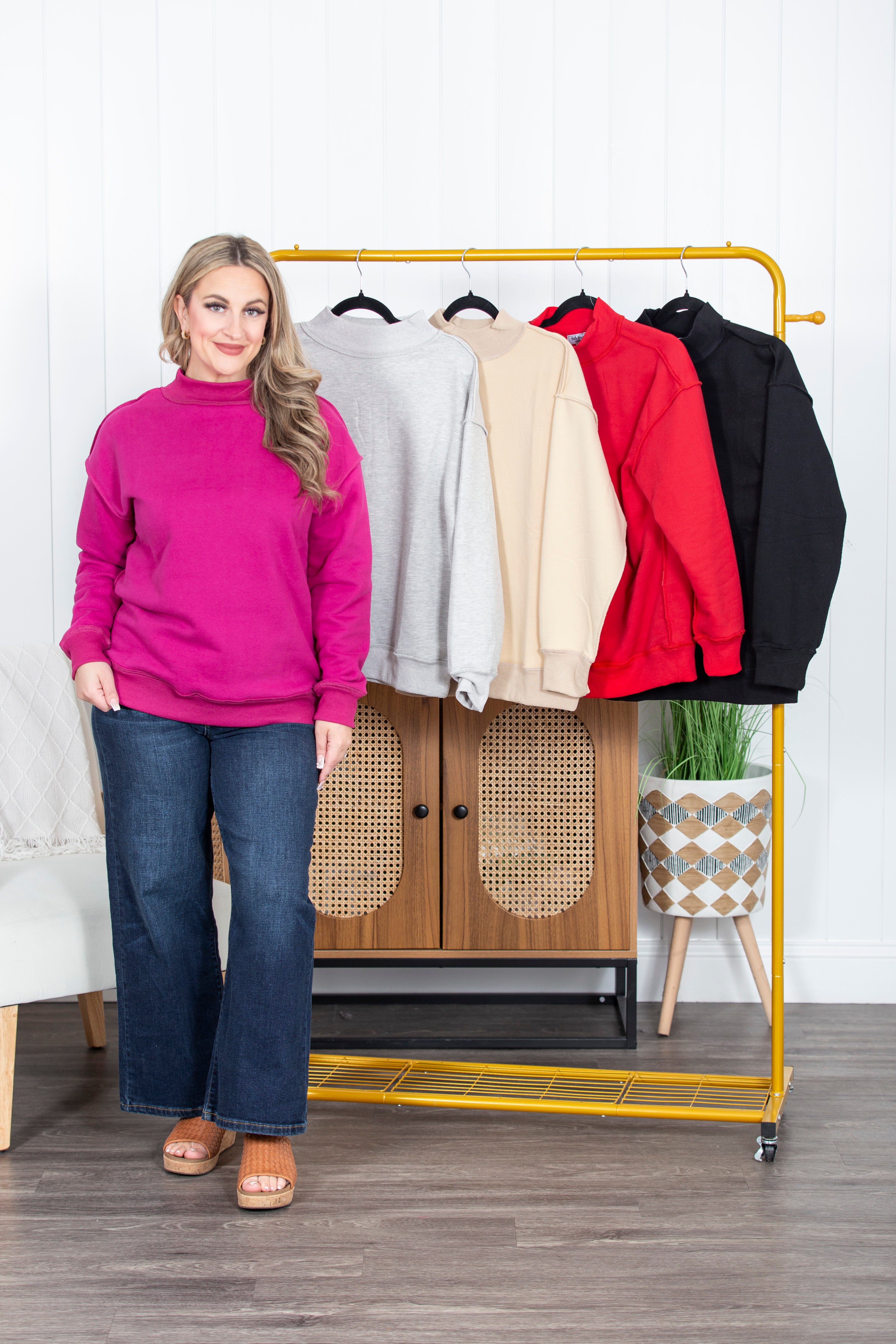 Mock Me Sweater